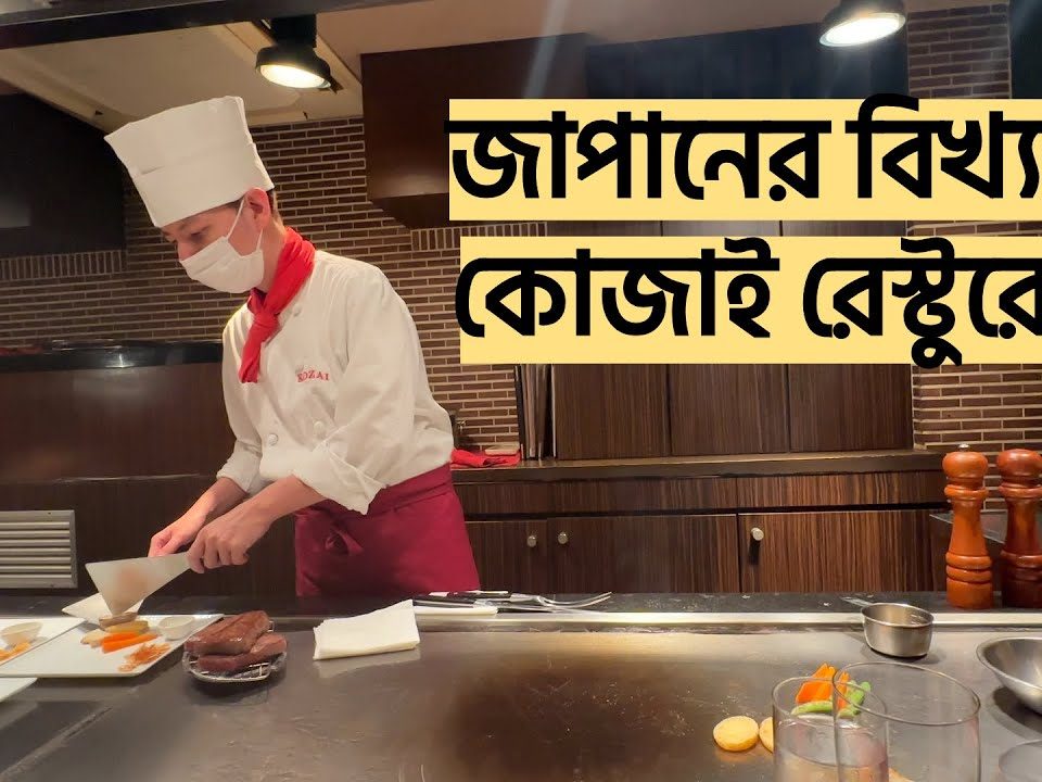 আনিসুজ্জামানের সাথে জাপানের কোজাই রেস্টুরেন্টে একদিন